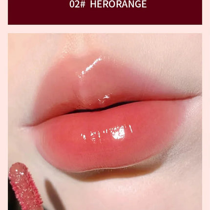 Moisturizing Plump Lips Mirror Effect Lip Color Non Greasy Texture Liquid Lip Pigment Not Easy To Stick Lightly Lip Glaze