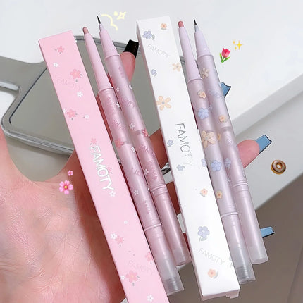 Double Head Aegyo Sal Eyeliner Liquid Down To Shadow Pencil Eye Highlighting Eyeshadow Stick Natural Big Eye Makeup Gel Pen