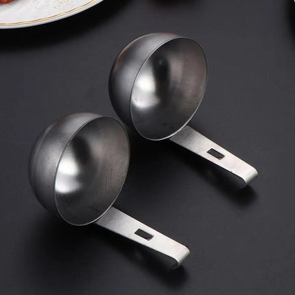 Egg Poacher Stainless Steel Egg Poacher Nonstick Egg Boiling Heating Mold with Hanger Hook Kitchen Steaming Gadgets Tools