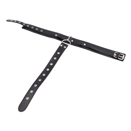 Bondage PU Leather Restraints Collar Fetish Sex Game BDSM Adult Toy Sex Shop Slave Neck Handcuffs Sex Products For Couple Gay