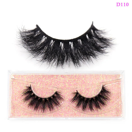 LEHUAMAO 3D Mink Lashes Makeup Eyelashes Fluffy Natural long fake lashes Full stripe reusable False Eyelash Extension 1 Pair