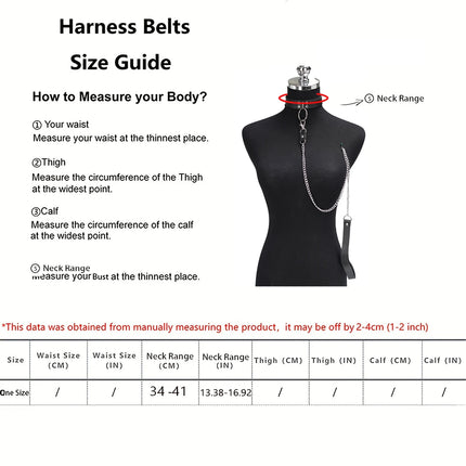 Women's Body Belly Band Neck Drawstring Collar Collar and Leash Set for Women Fetish Couple Game Role Play Props Accessories