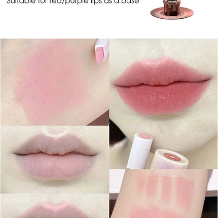 Light sweet and soft fog lipliner outlines the lip shape, lasting, not easy to fade, not take off makeup, nude pink lip liner