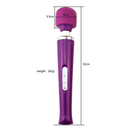 Powerful Vibrator Body Massager 10 Speed Ultra Big Size AV Stick G-spot Dildo Clitoral Stimulator Sex Product Sex Toy for Women