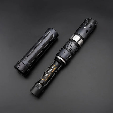TXQSABER Heavy Dueling Smooth Swing Customized Pixel Lightsaber 1 inch Blade 12 Colors Cosplay Blaster Laser Sword Kids Toys