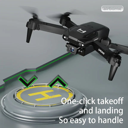 2026 New Mini Drone 4K Dron Wifi Fpv Drones Wide-Angle Hd Dual-Camera Follow Quadcopter Helicopter Airplane Toys for Boys Gifts