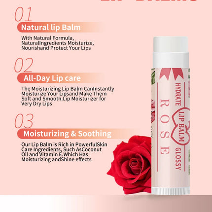 80PCS advanced gift set lipstick set -16 flavors, moisturizing, nourishing, shiny, natural formula