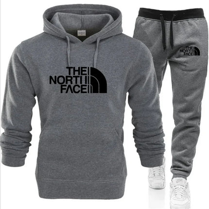 2025 Autumn/Winter New Printed Men's and Women's Fashion Casual Sports Suit Outdoor Fitness Jogging Hooded S Luxury Hooded Sport