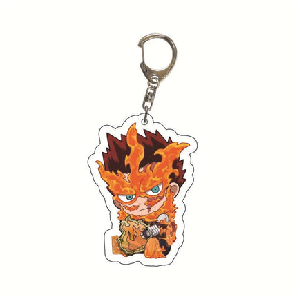 Anime Acrylic Keychain My Hero Academia Cartoon Character Pendant Suitable for Bags and Keys cosplay gifts Perfect Gift for Fans