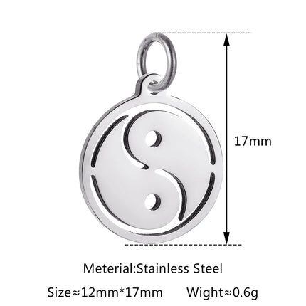 5pcs/Lot Stainless Steel Hollow Animal Cat Or Dog Claw Charm For DIY Necklace Bracelet Earrings Jewelry Accessories Pendants