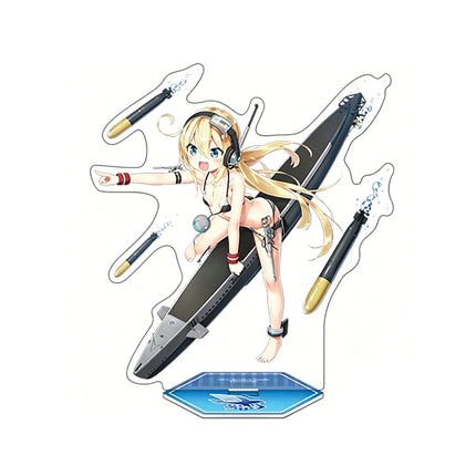 Azur Lane Acrylic Stand Keychain 2026 New Battle Ship Style Enterprise Belfast Takao Sovetsky Soyuz Character Merch