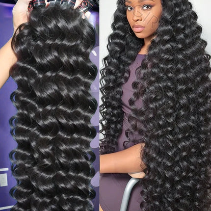 Wigirl Loose Wave Bundles Human Hair Raw Virgin Unprocessed Extensions 1 3 4 Loose Deep Wave Bundles Double Weft Wholesale