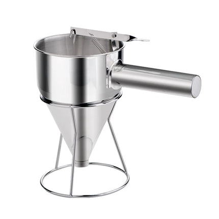 Stainless Steel Kitchen Funnel Environmentally Octopus Ball Funnel Practical Gadgets Heat-resistance for Family Restaurant Hotel