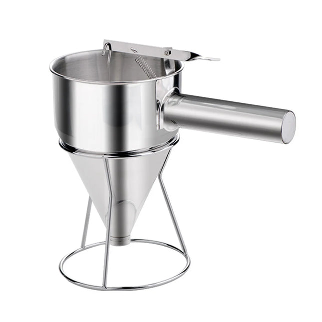 Stainless Steel Kitchen Funnel Environmentally Octopus Ball Funnel Practical Gadgets Heat-resistance for Family Restaurant Hotel