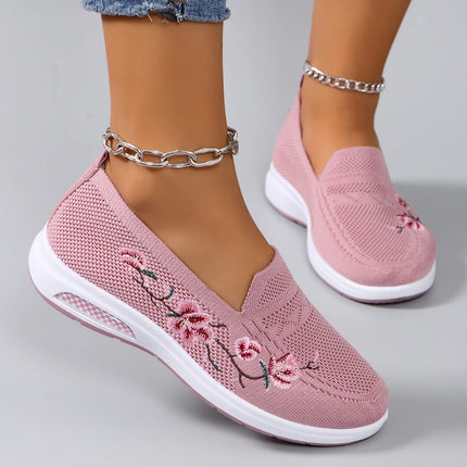 Women's summer breathable mesh flat shoes women's shoes casual sneakers shoes, clearance free shipping