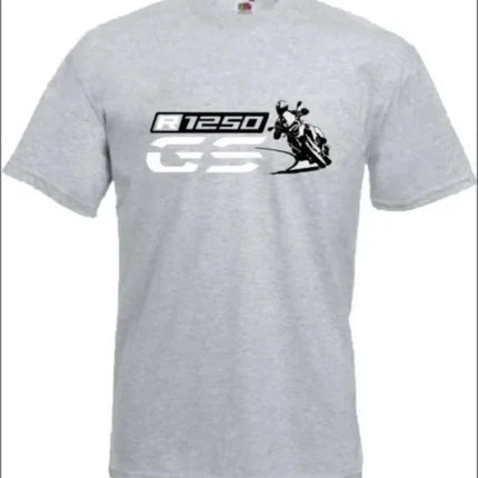 R 1250 Gs T-Shirt Motorrad Fans Motorcycle New Fashion Summer Cotton Men Short Sleeve Printing O-Neck T Shirt