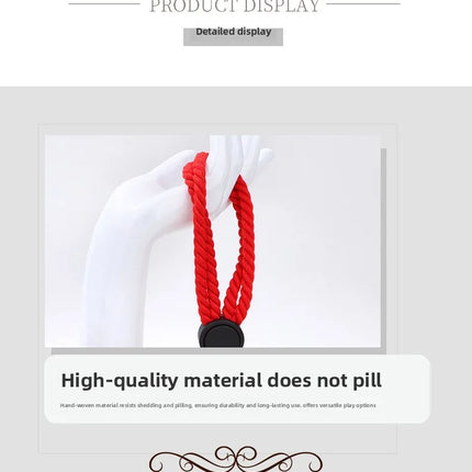 Adjustable Rope Handcuffs Erotic Slave BDSM Bondage Restraint Rope Ankle cuffs Fetish Flirt Sex Toys For Women Men Adults Games﻿