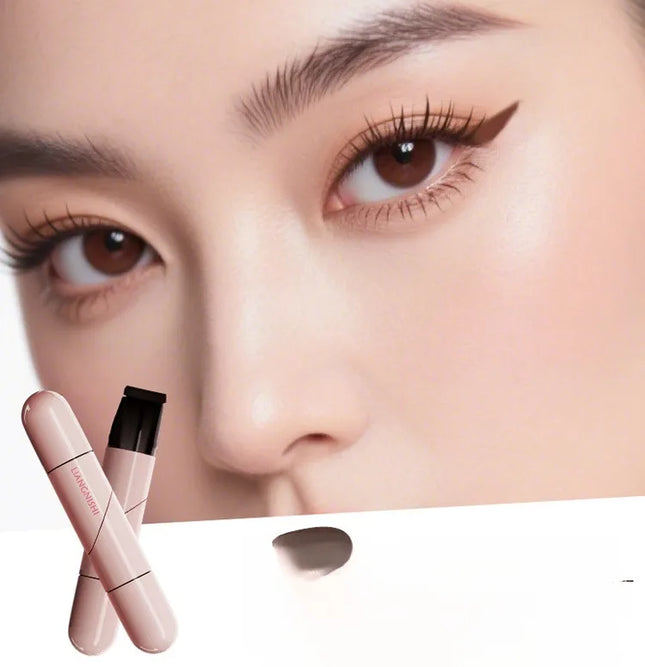 Eyeliner for Beginners Sweat-proof Double-headed Eyeliner Smudge-Proof Eyeliner Waterproof Double-Wing Integrated Eyeliner Stamp