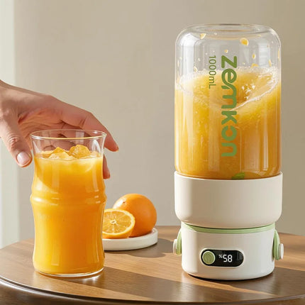 1000ML Portable Electric Juicer Blender USB Fruit Mixers Fruit Smoothies Machine Multifunctional Mixer Juice Maker
