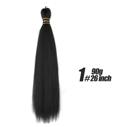3 Pcs Bundle Deals Sensationnel Prestretched Braiding Hair,3x 52 In Kanekalon Flame Retardant Synthetic Braid For Box Twists