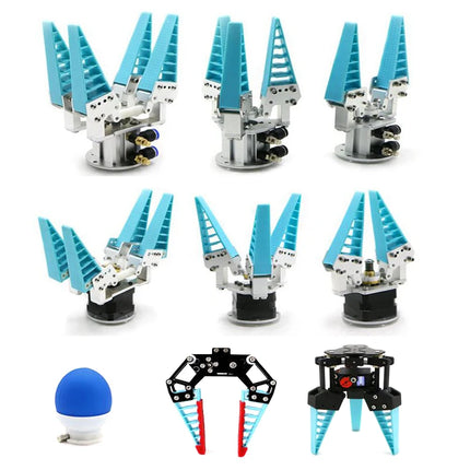 0.6/1/1.5kg Big Load Adaptive Pneumatic/Electric/Servo Flexible Robot Claw Industrial Bionic Mechanical Finger Sorting Gripper