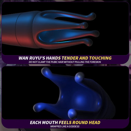 Penis Trainer Electric Shock Male Masturbator Penis Vibrator 10 Vibrating Modes Male Stroker 360°Wrapped Adult Sex Toys for Men