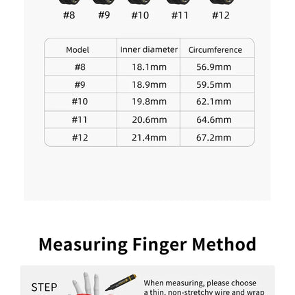 R12M Smart Ring Men's Women's Health Monitoring Sports Mode IP68 & 5ATM Waterproof Sports Smart Ring New Health Smart Ring