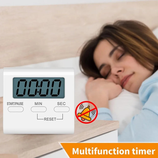 Kitchen Reminder Magnetic Digital Timer for Cooking Timer with Back Stand with Loud Alarm Countdown Timer Kitchen Gadget