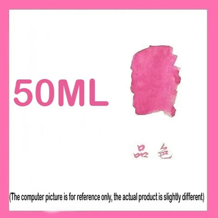 500/50ml 24 Colors Fountain Pen Ink Dip Pen Bottled Ink Refill Cartridge Writing School Supplies Stationery For JINHAO HONGDIAN