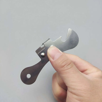 Beer Bottle Opener Manual Stainless Steel Bottle Opener Kitchen  Gadget Portable Can Opener Multifunctional Bottle Opener