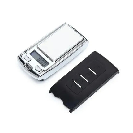 1Pcs 200g/100g 0.01g Precision Portable Car Key Shape Mini Digital Pocket Electronic Gram Scale with LCD Display and Batteries