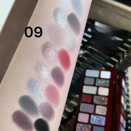 Qianyan Cheeryep 16 Color Eyeshadow Palette Glitter Chameleon Matte Pearlescent Flash Plate Cowherd Sequins