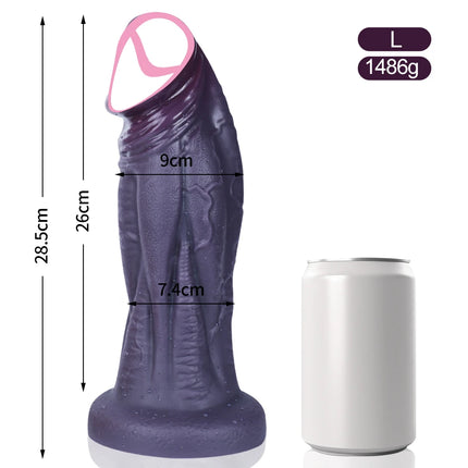 Huge Thick Realistic Dildo Big Penis Double Penetration Anal Plug Vagina Masturbator Fake Dick Adult Sex Toy for Women Sexuales