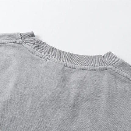 New 2025 Men's Cotton T-Shirt Short Sleeve Crew Neck Print Graphic Tee Casual Comfortable Fashion Top for Men