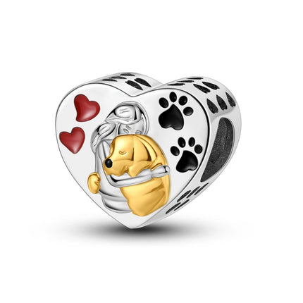 Charms 925 Sterling Silver Cute Cat Collection Charms Beads Paw Print Pendant Beads Fit Original DIY Bracelet Gift Women Jewelry