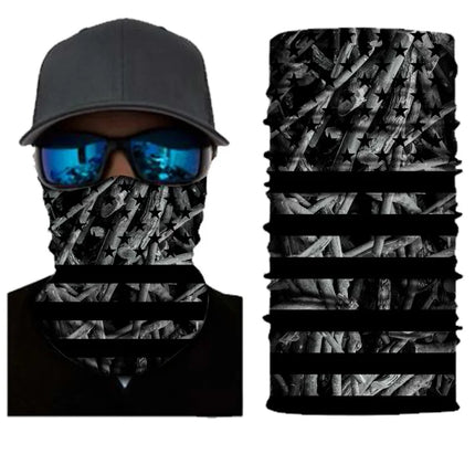 New Fashion Stripe Design Face Mask Bandana For Women Men Sports Cycling Headbands Female Male Neck Scarf Balaclava Turban