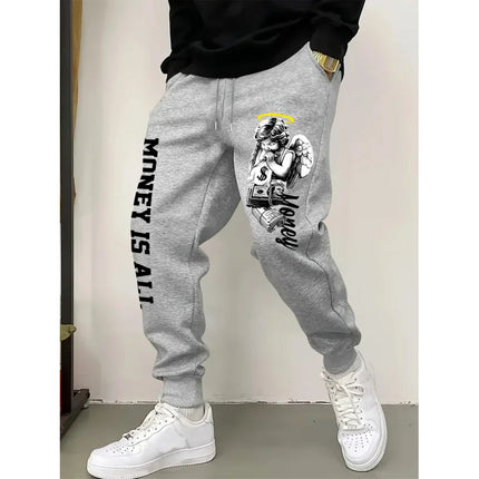Fashionable And Distinctive Men'S Casual Pants For Everyday Wear，Casual Drawstring Waist Pants，Men'S Versatile Clothing