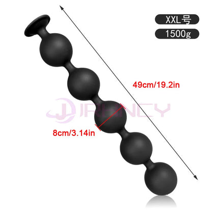 Egg Anal Beads New Long Anal Plug Silicone Butt Plug Sex Toys For Women Men Gay Vaginal Anal Balls Prostate Massage Sex Shop