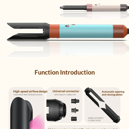 Hair Straight Finish Airflow Smooth Nozzle Attachment Fit Dyson Airwrap HS01 HS05 HS08 SenCiciMen X9 Hair Straightener Accessory