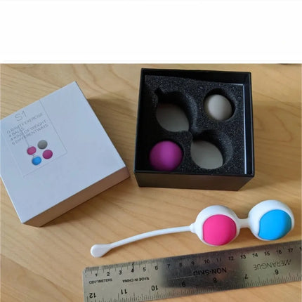 Kegel Balls Tighten 6 Kegel Exercise Weights Exercise Kit Pelvic Floor Muscles Trainer Vaginal Tight Shrink Exercise for Women