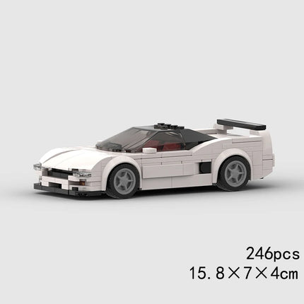 MOC Speed Sports Super Race Car Model Building Blocks DIY Bricks City Technical Rally Great Racing Vehicle Christmas Gift Toy