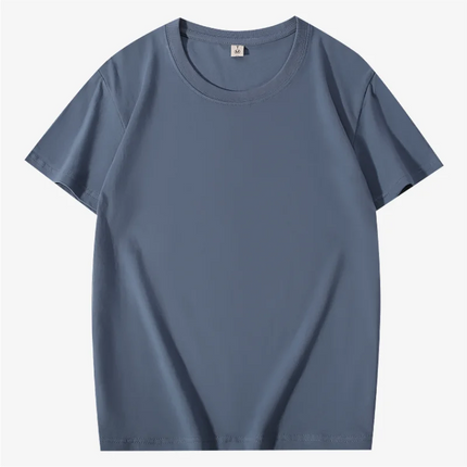 Custom T-shirt Printing Logo Image Work Clothes DIY Short Sleeved 100% Cotton Enterprise Team Culture Shirt Men Women