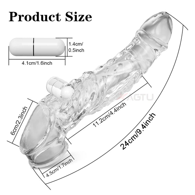 Sexy Toys Vibrator for Men Women Extensions Dildo Vibrator Sex Machine Vibrating Penis Double Penetration Vagina Vibrator