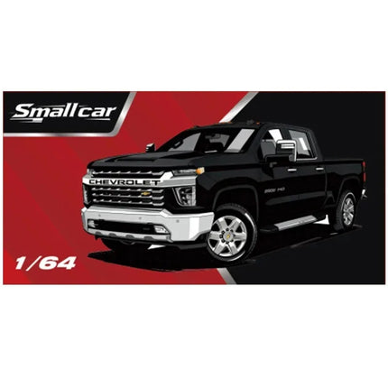 Small Car Diecast 1:64 Scale Silverado Pickup Truck Alloy Car Model Static Collection Decorated Holiday Gifts Toys