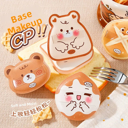 Ultra Soft Makeup Sponge Puff Air Cushion Foundation Powder Dry Wet Use Changing Large Size Water Softening Non Powder Eating