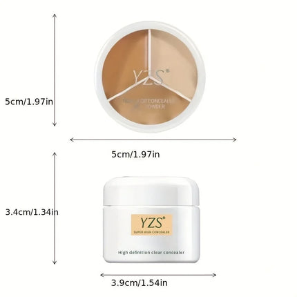 Full Coverage Concealer Foundation Cream Cover Dark Circles Acne Spots Dark Circles Contour Concealer Palette Makeup Cosmetics