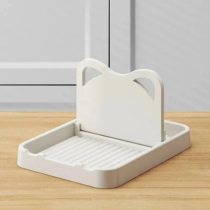 1/2pcs Multifunctional Pan Pot Lid Holder Stand Pan Pot Cover Rack Spoon Rest Pot Lid Spatula Spoon Storage Shelf Kitchen Tools