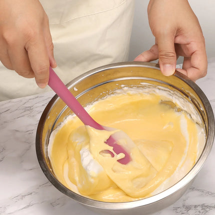 Silicone Spatula Cream Butter Cooking Baking Spatula Heat Resistant Utensils Scrape Decorator Translucent Kitchen Baking Tools