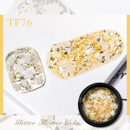 Dried Flower Gel Polish / Gel Fleurs Séchées