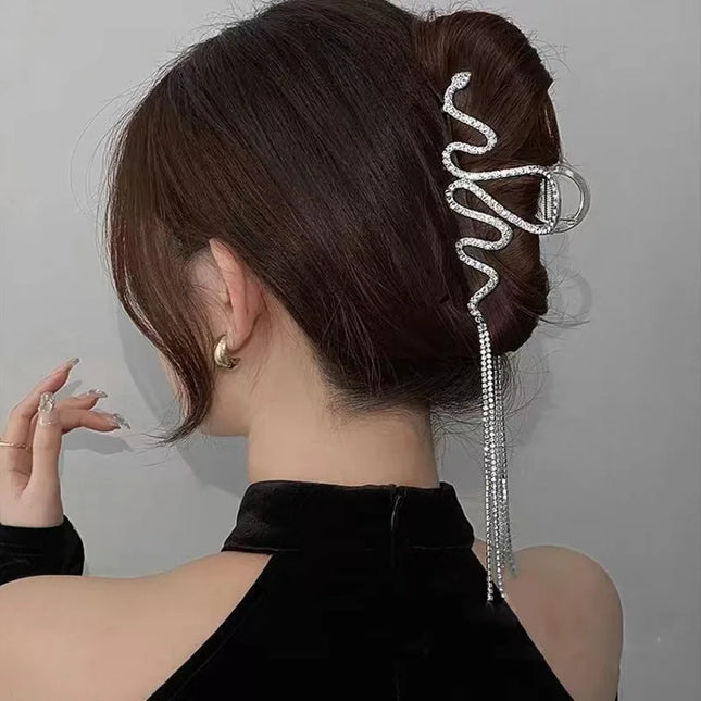 Metal Tassel Hair Claw / Pince Glands Métal